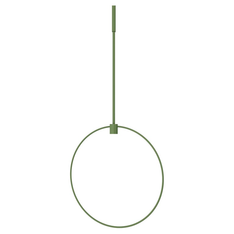 Minimalistic Chandelier Lamp “Holder”, Modern Stainless Steel Lighting