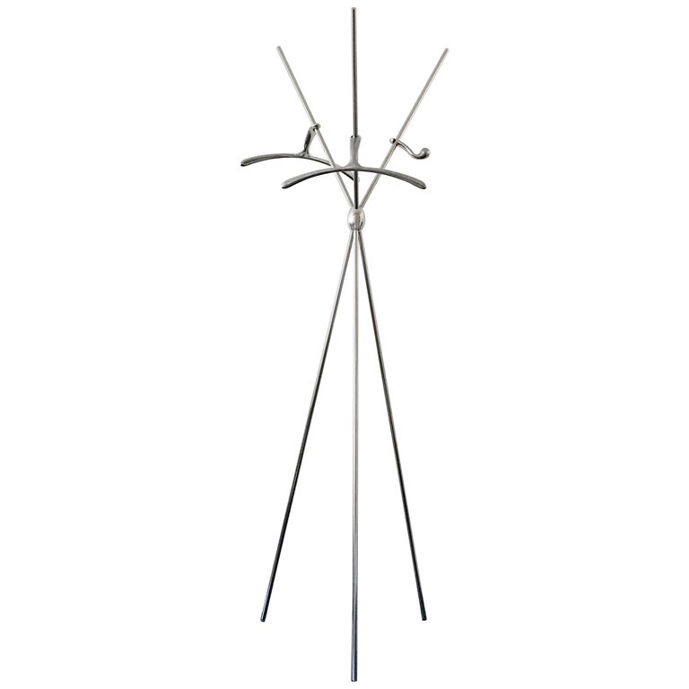 Minimalistic Coat Rack by Ferdinand A. Porsche for Design, Netherlands For Sale at