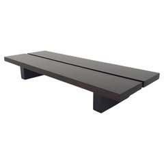Retro Minimalistic Japandi Bench or Coffee Table, the Netherlands, 1970s
