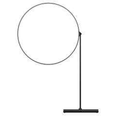 Minimalistic Kundalini Dabi Poise Led Matt Black Table Lamp