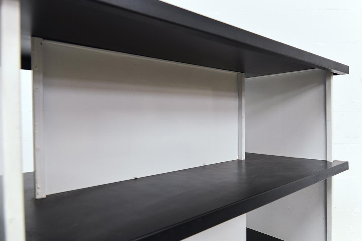 Minimalistic Metal Shelving Unit or Room Divider by Wim Rietveld, 1960s 3