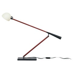 Vintage Minimalistic Mod. 613 Articulating Desk Lamp by Paolo Rizzatto for Arteluce 1975