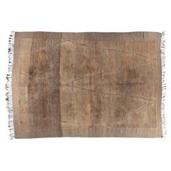 Minimalistic Moroccan Berber Rug