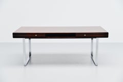 Minimalistic Rosewood Desk Made in Denmark, 1960