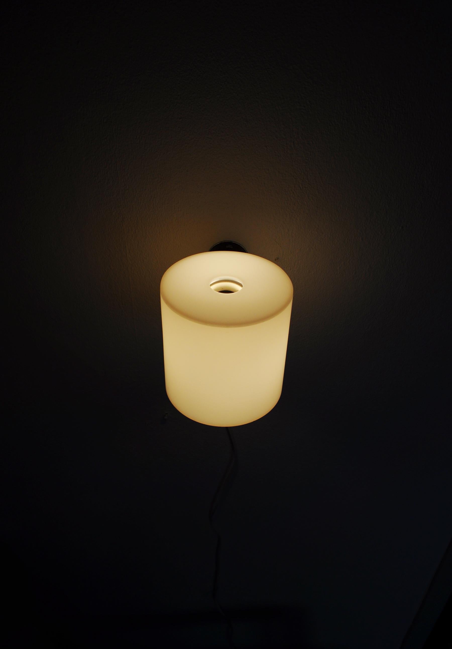 Minimalistic Swedish Wall Lamp Designed by Uno & Östen Kristiansson, 1960s For Sale 6