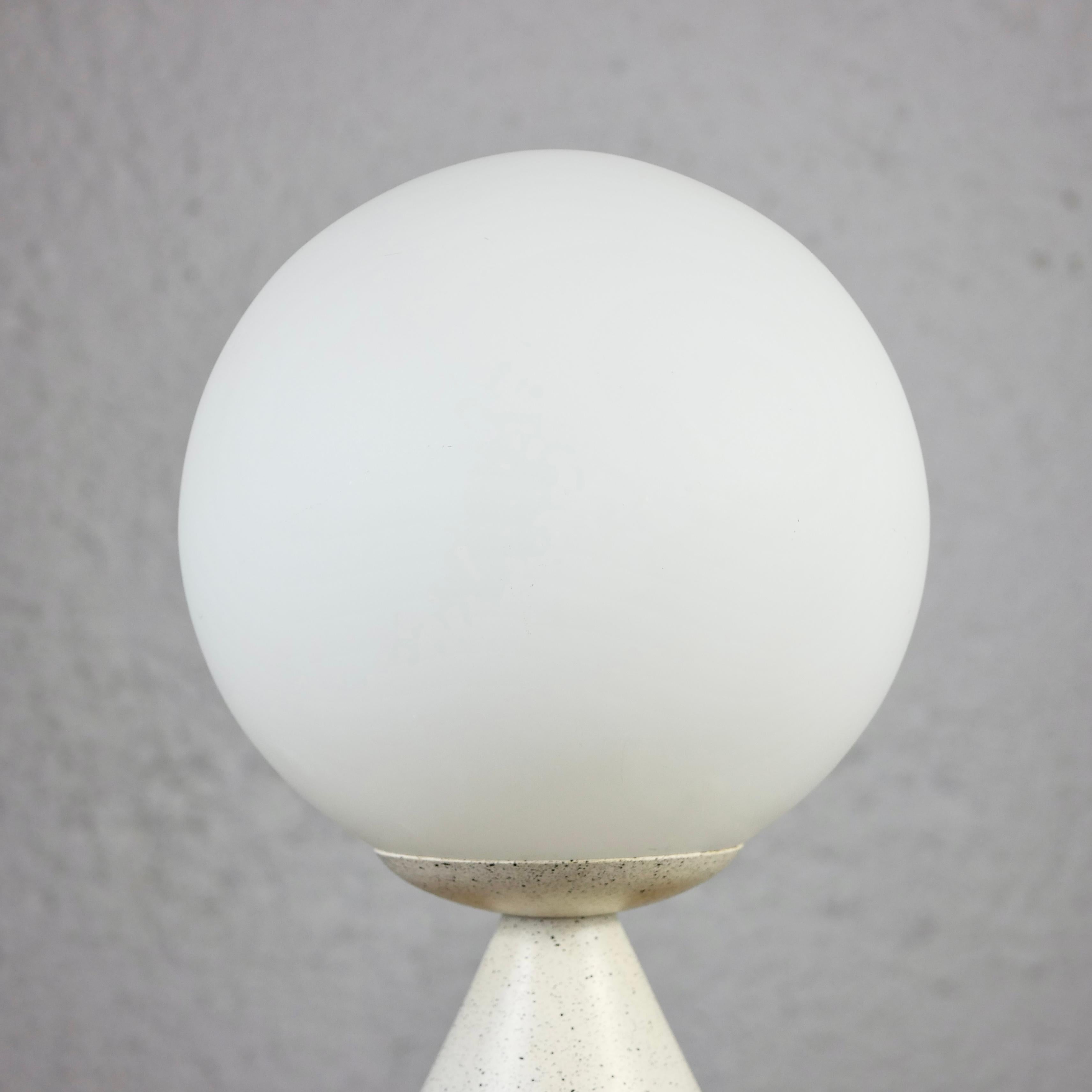 Late 20th Century Minimalistic table lamp by SCE, France, 1980s For Sale