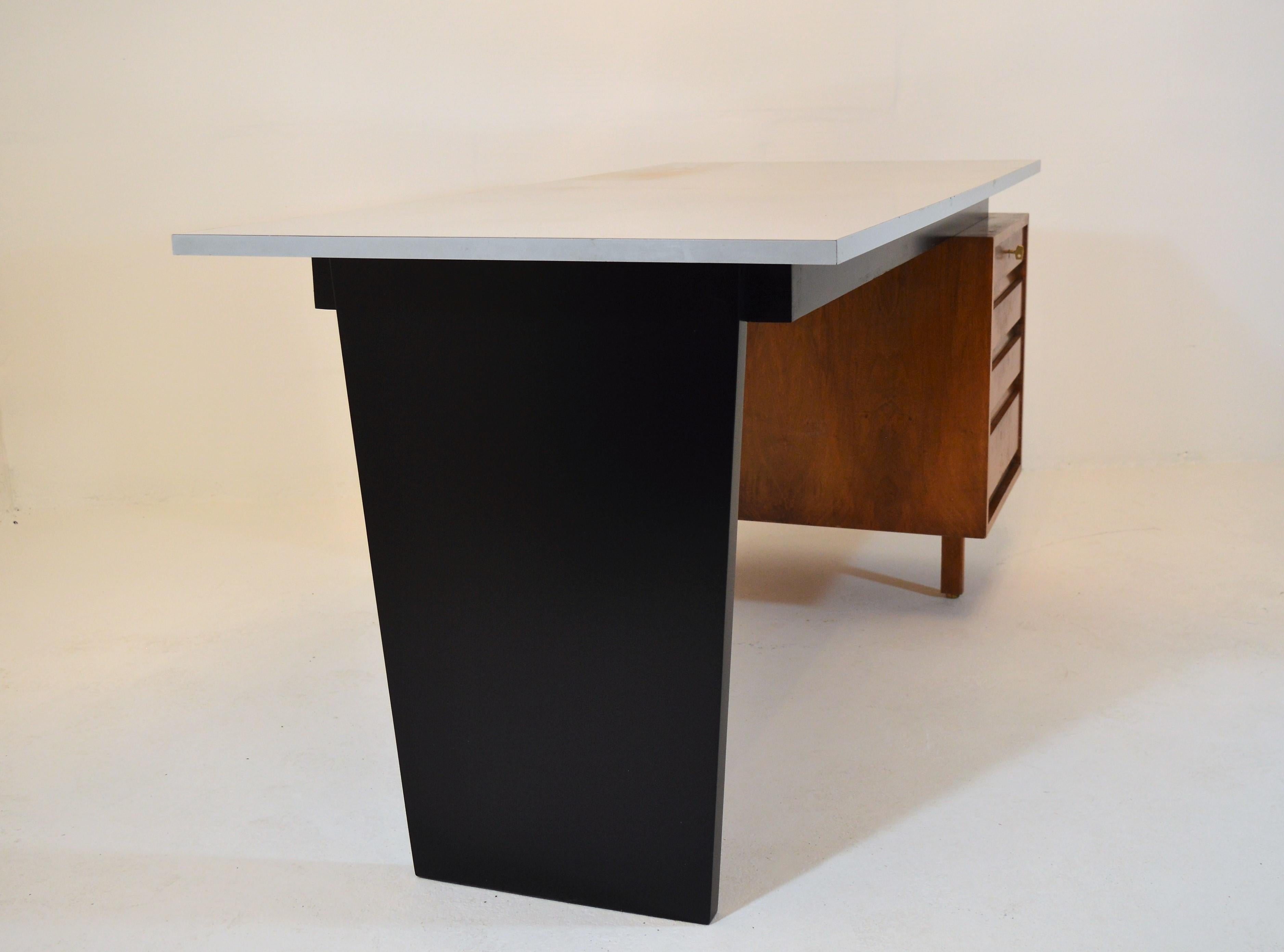 Minimalistic Writing-Desk by Jos De Mey , for Van Den Berghe & Pauvers, Belgium 2