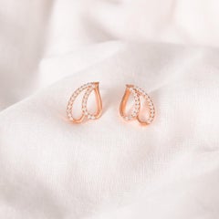 Minimilist Moissanite Earring 925 Sterling Silver Tiny Moissanite Stud Earrings.
