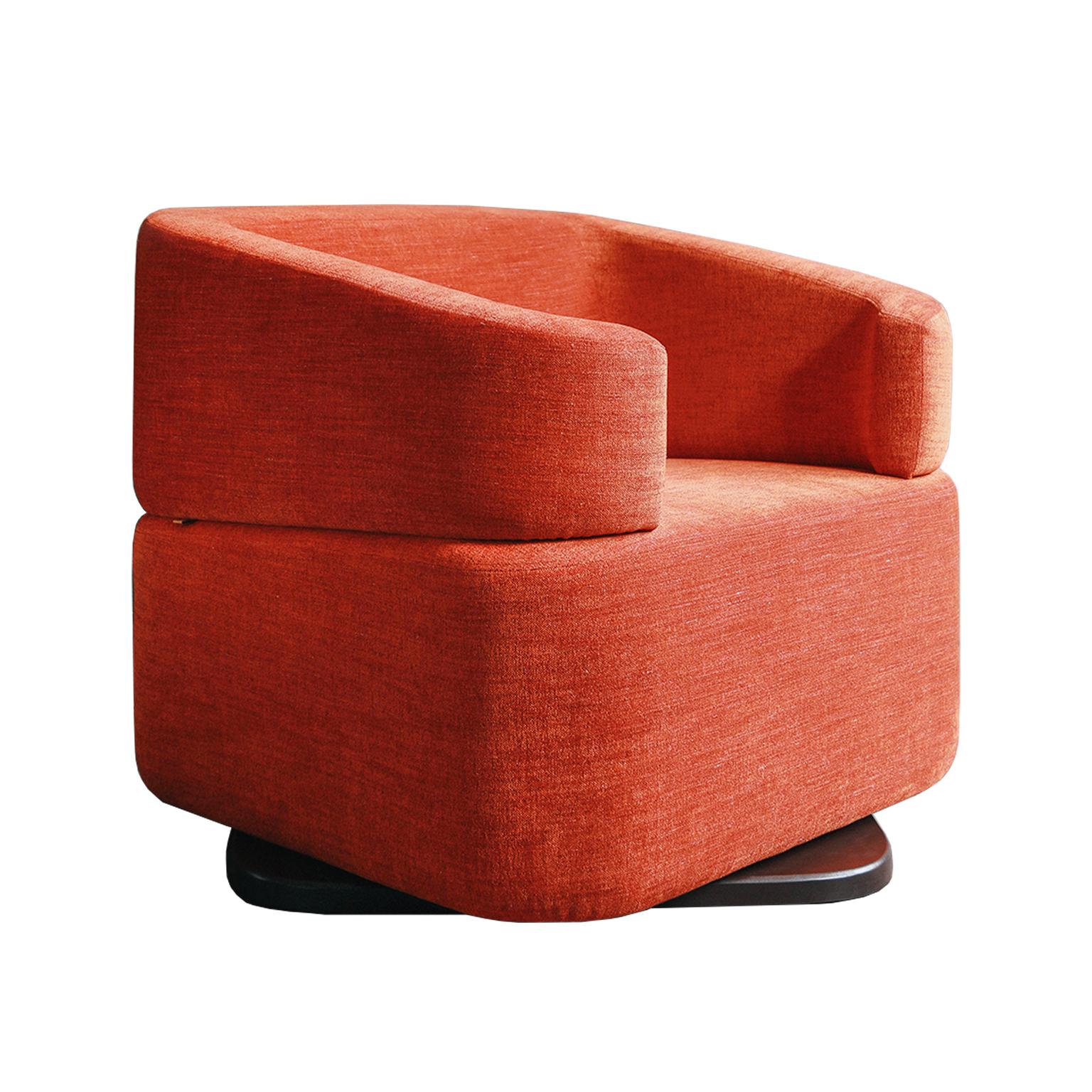 Modern Minio Swivel Armchair For Sale