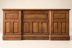 Minister's desk with drawers – Napoleon III period – Solid walnut