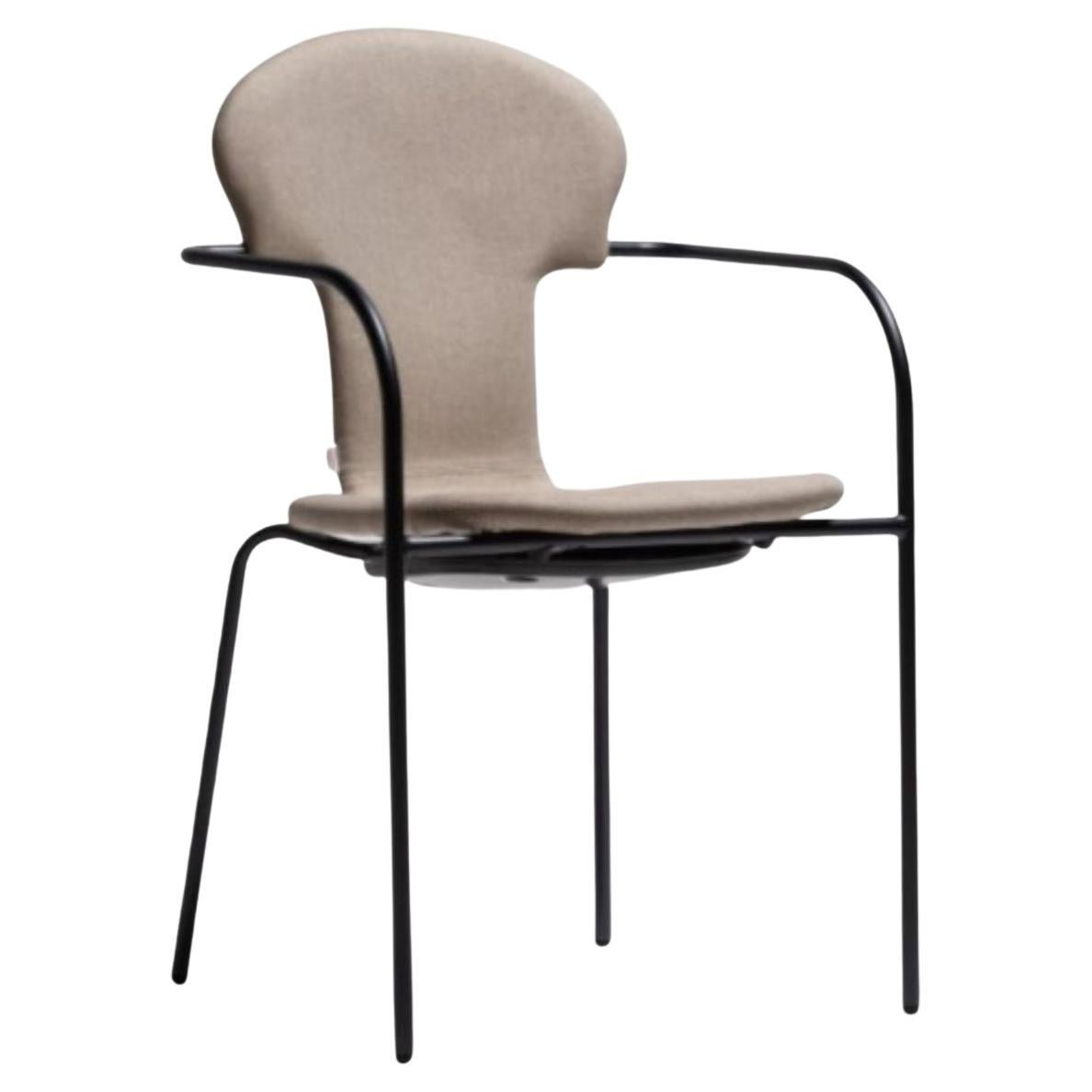 Brauner Minivarius-Stuhl von Oscar Tusquets
