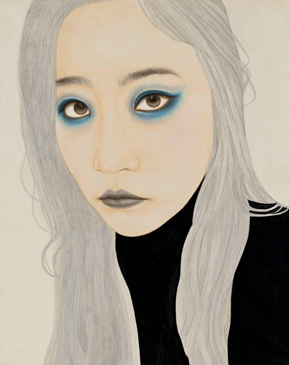 Minji Cho Portrait Painting - Self-Portrait I