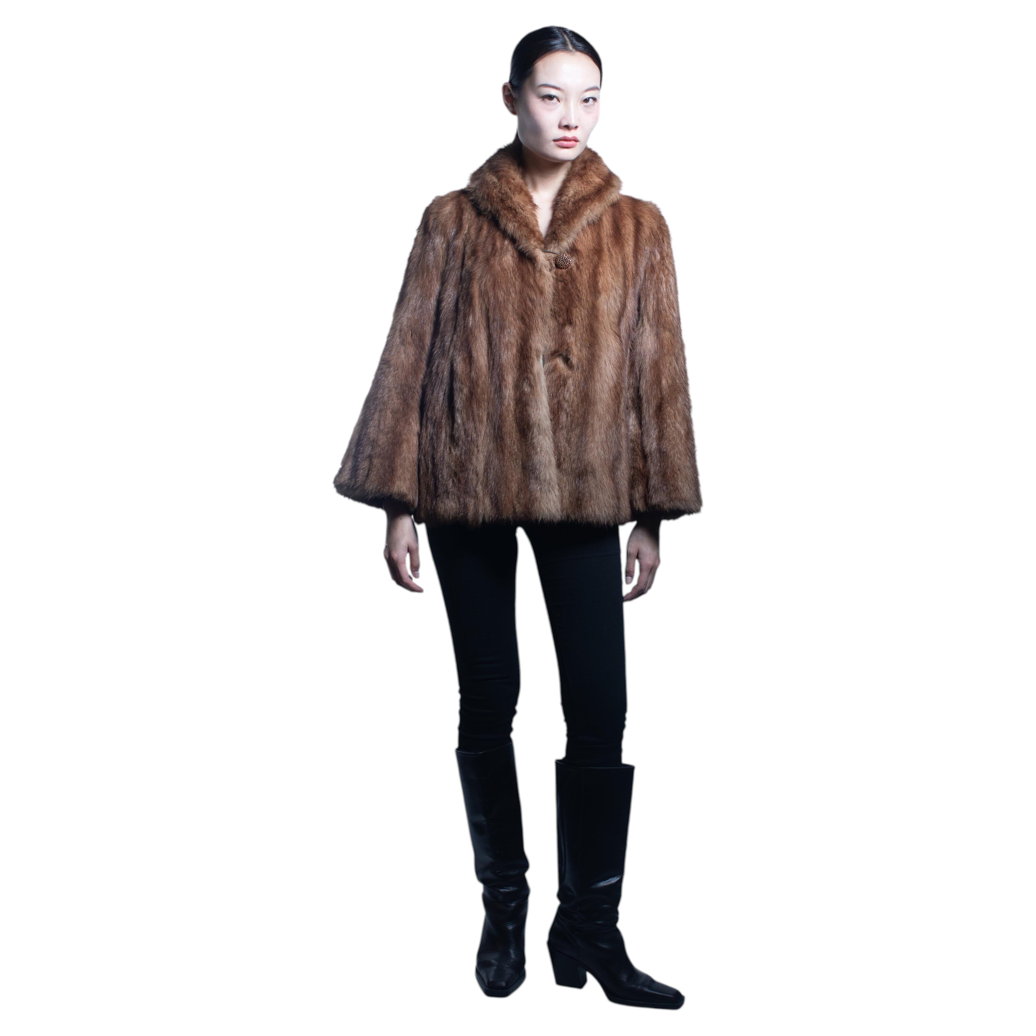 Mantello di visone in vendita