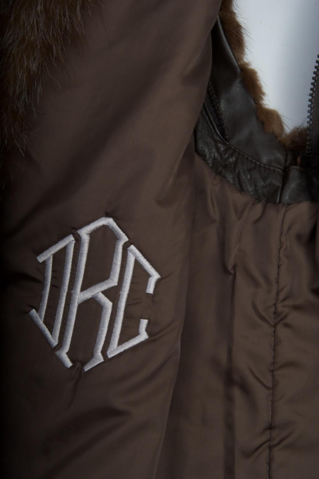 Nerz Cabrio Jacke/Weste mit Fuchsbesatz, Large im Angebot 10