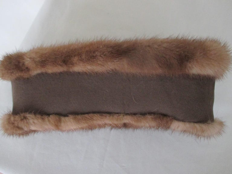 Mink Fur Head Band For Sale 1