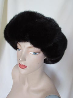 Bandeau en fourrure de vison