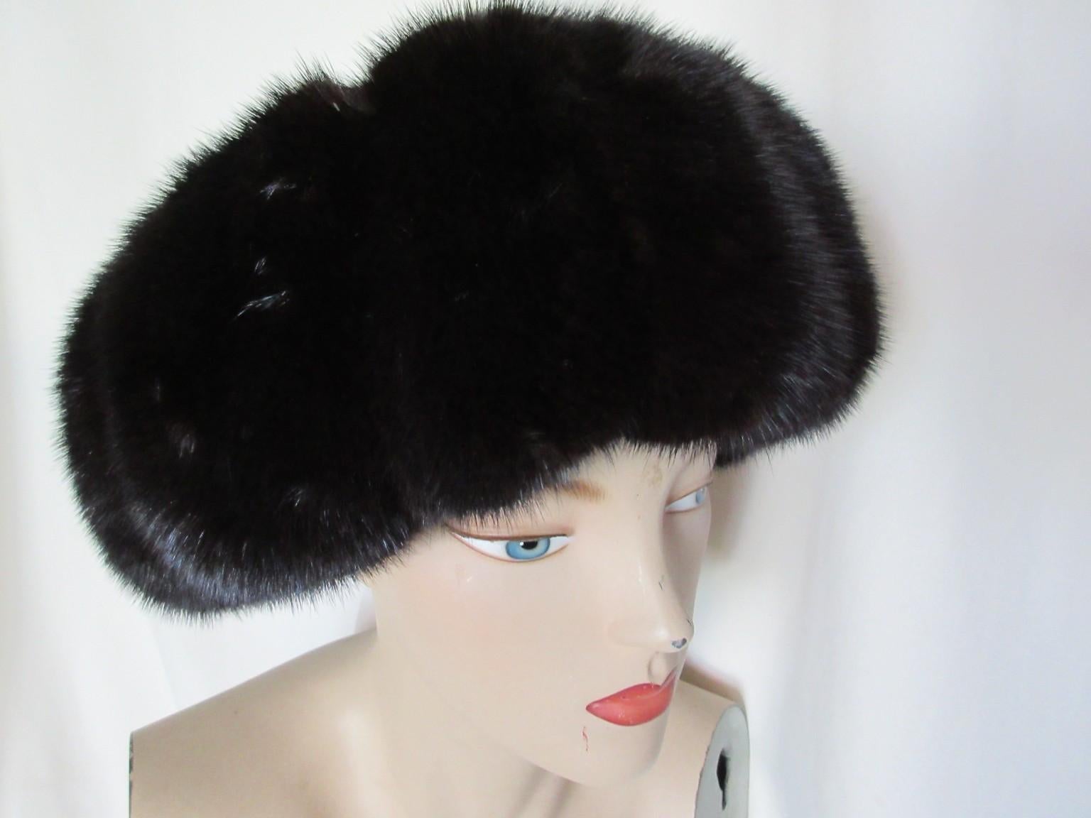 Bandeau en fourrure de vison en vente 3