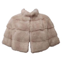 Louis Vuitton Mink Fur Coat x Virgil Abloh White And Multicolor Fur For  Sale at 1stDibs