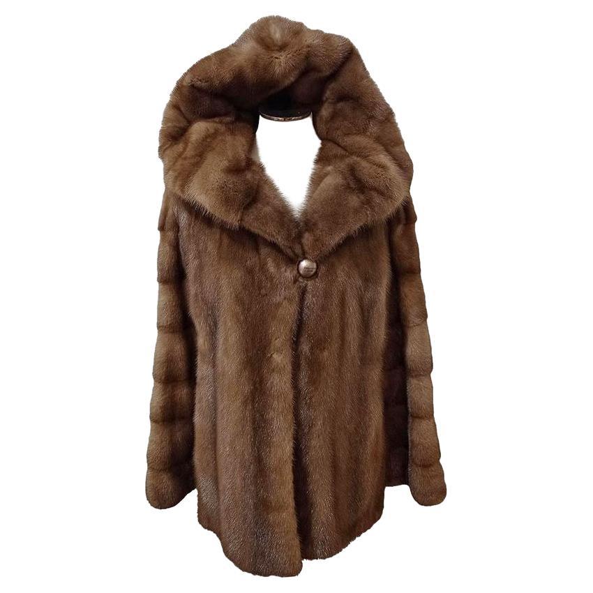 Obsession Furs Mink fur jacket size 40 For Sale