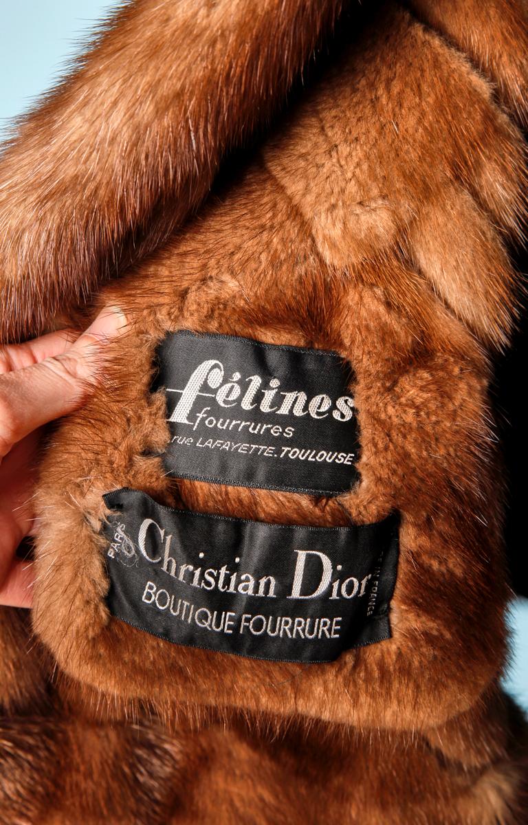 Mink jacket by Christian Dior 1