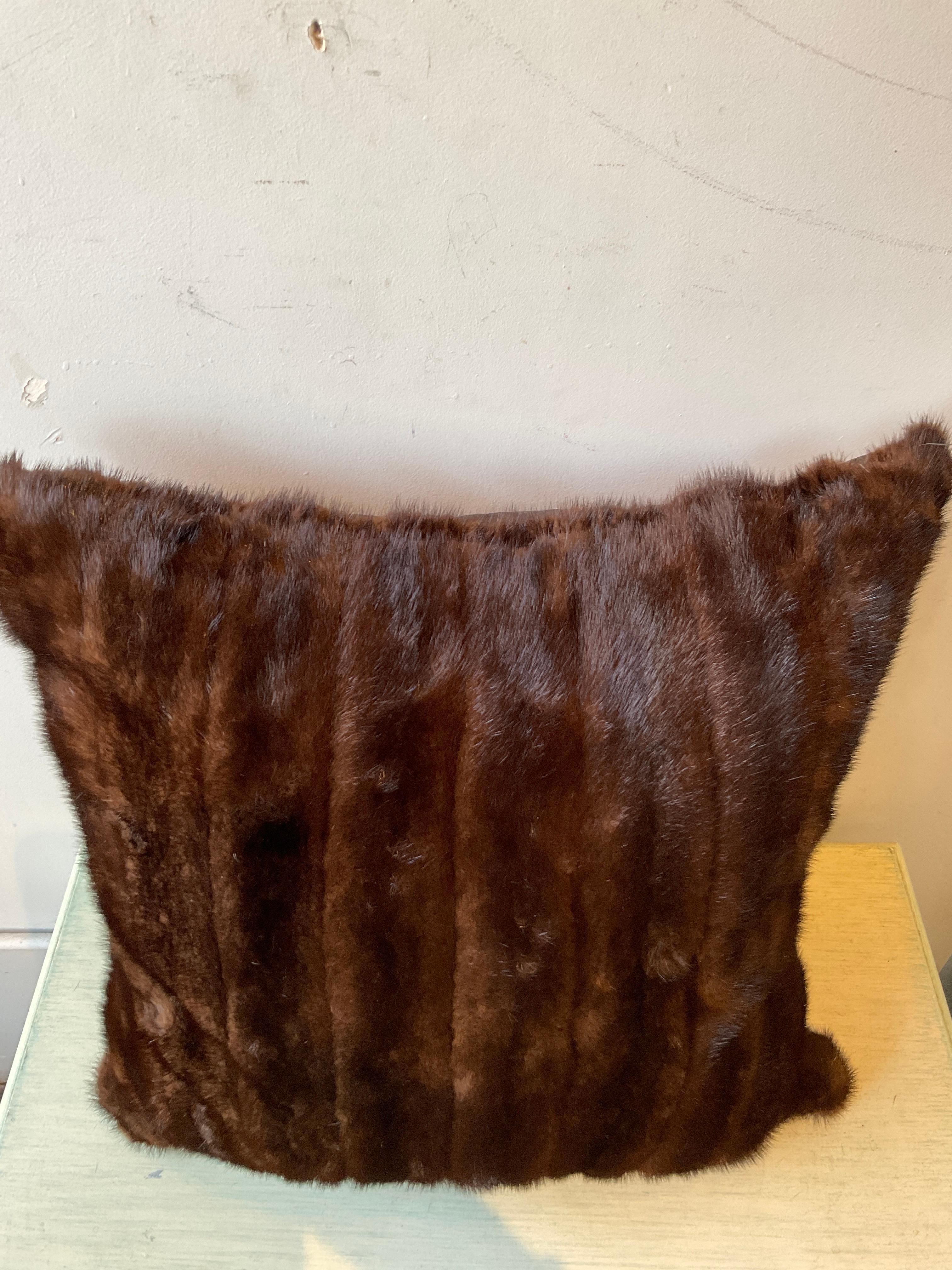 Contemporary Mink Pillow For Sale