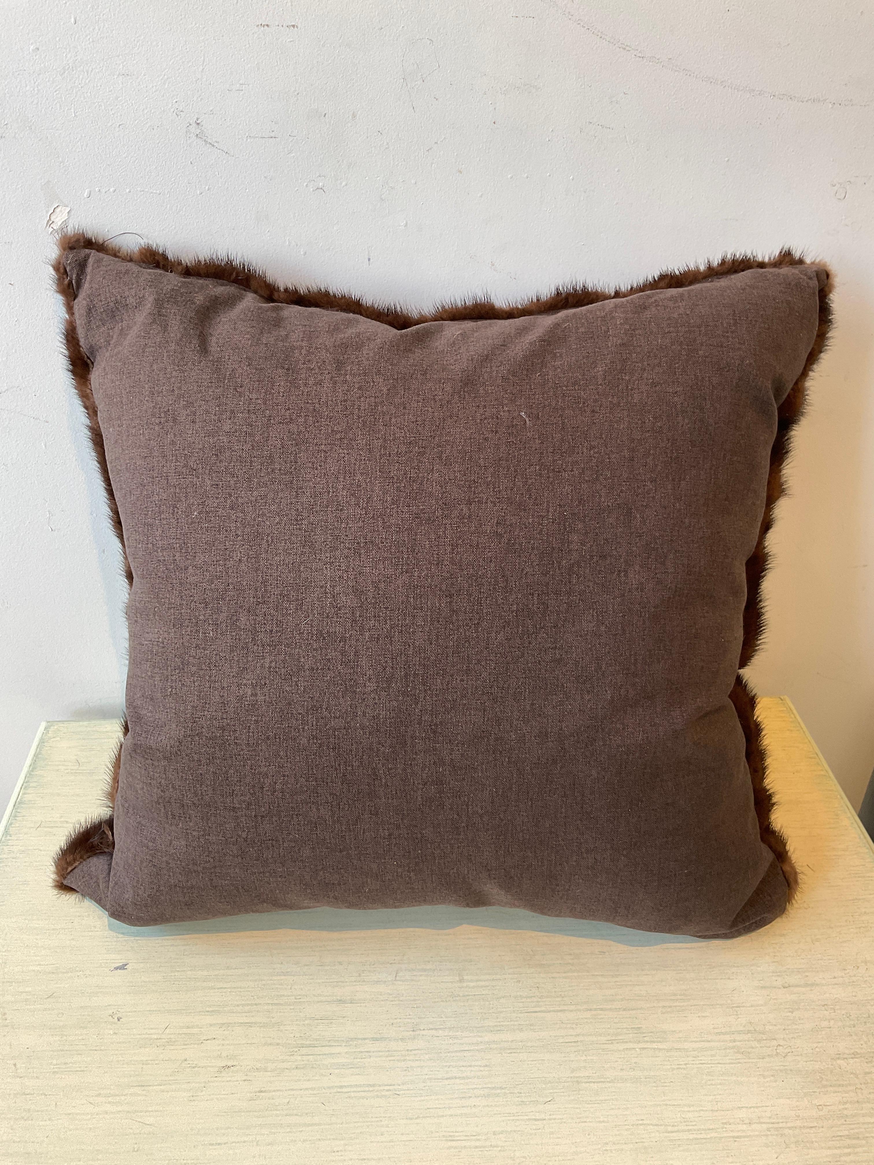 Mink Pillow For Sale 1