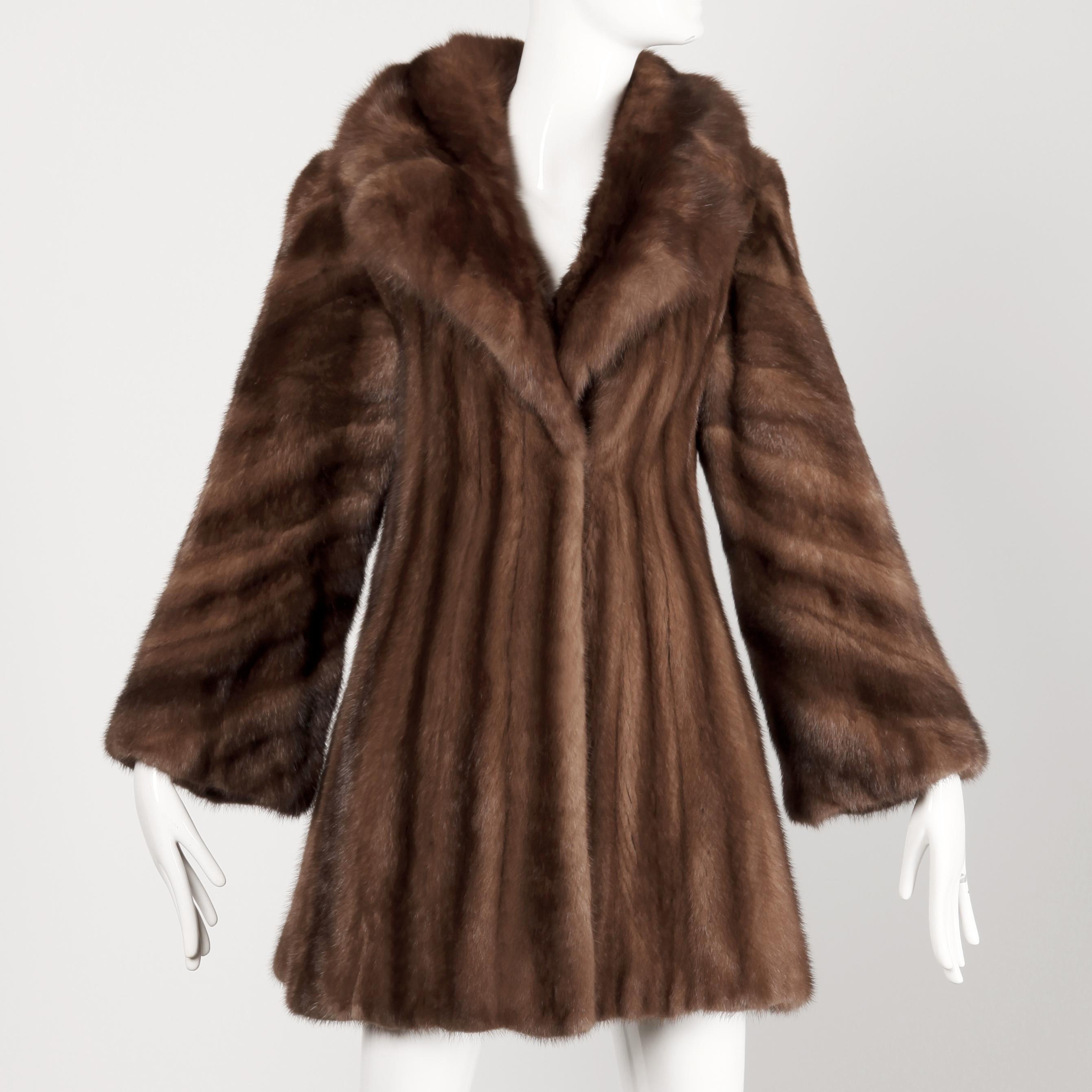 Mink + Sable Fur Coat 6