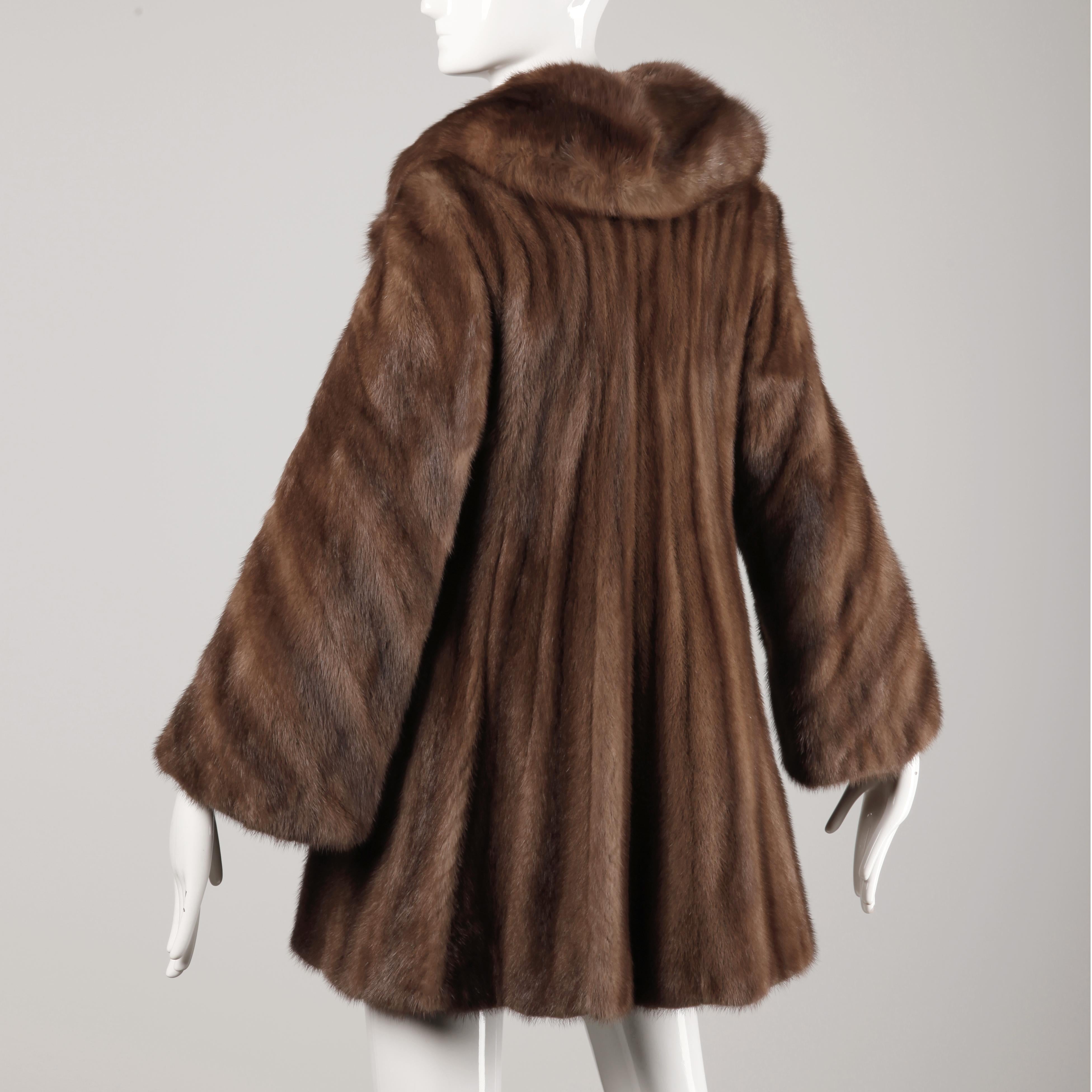 Women's Mink + Sable Fur Coat
