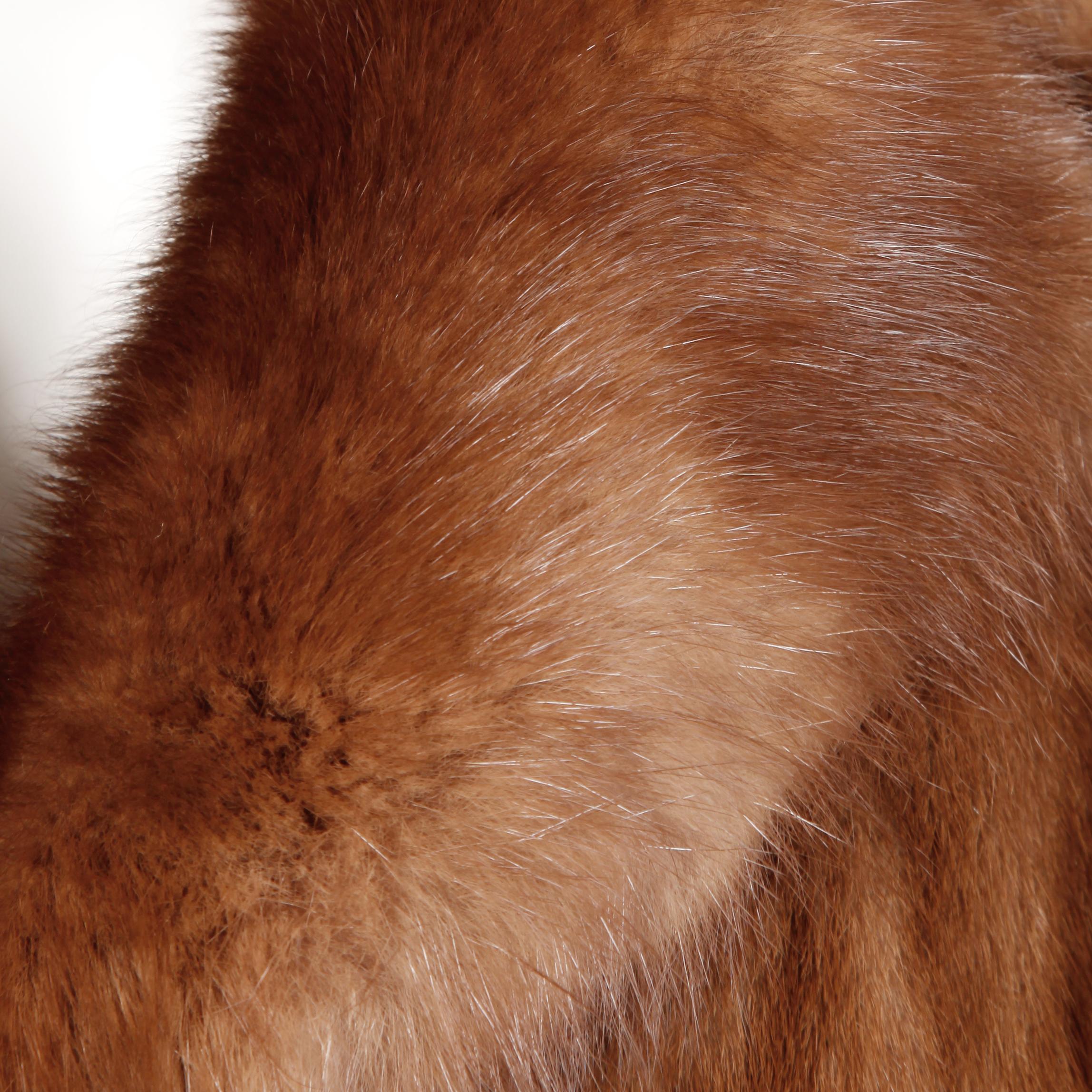 Mink + Sable Fur Coat 1