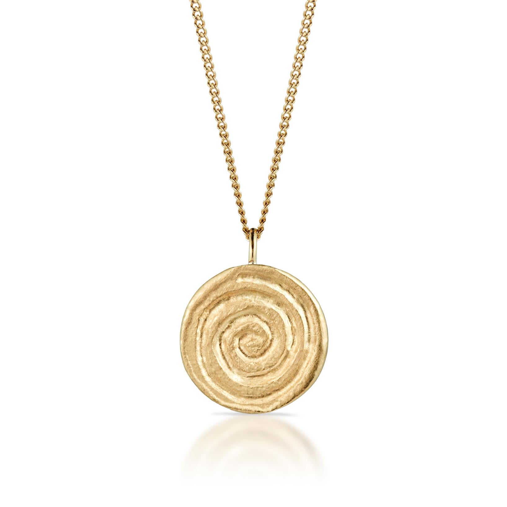 Infinity Spiral Collection 4-Piece Jewelry Suite - Gold Necklace and Earrings For Sale 10