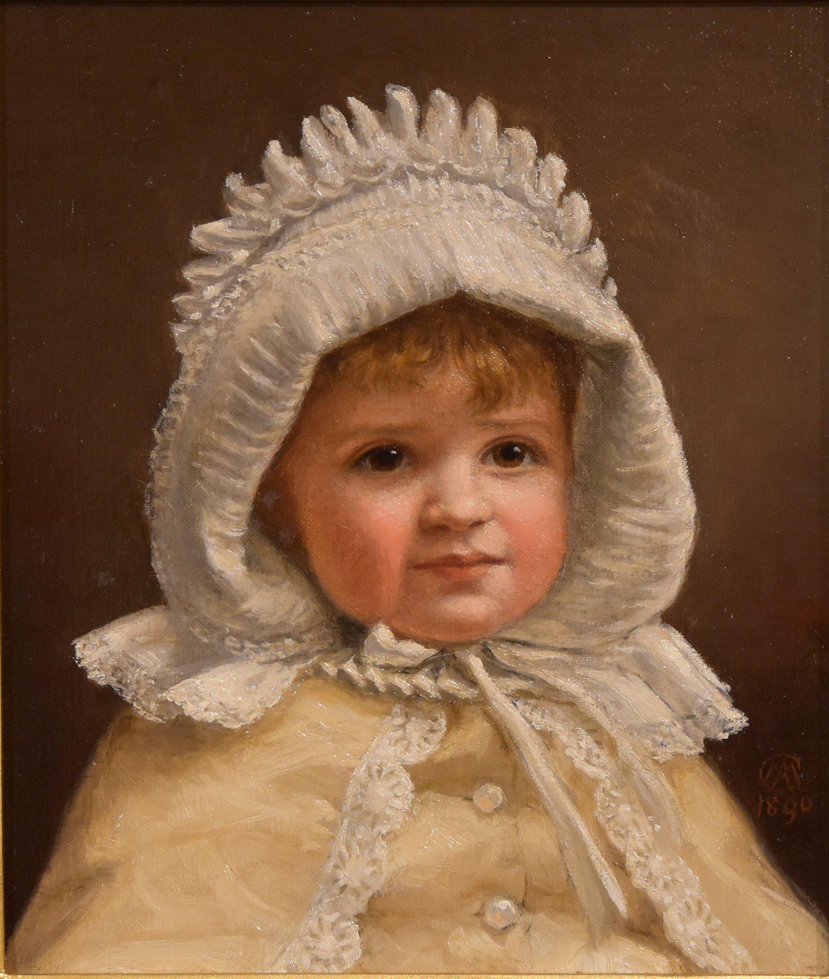 Pittura ad olio di Minnie Agnes Cohen 