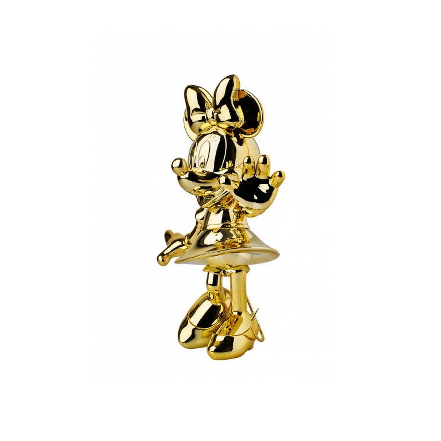 In Stock in Los Angeles, Minnie Mouse Gold Metallic, Pop Sculpture Figurine In New Condition In Beverly Hills, CA