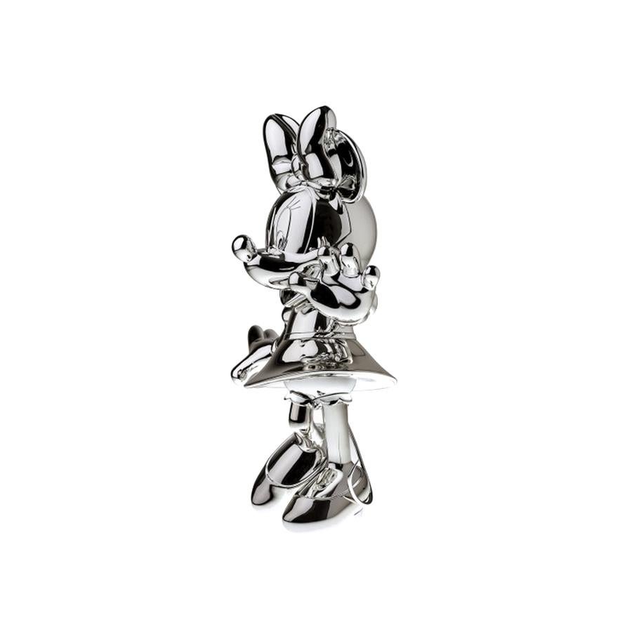 French In Stock in Los Angeles, Minnie Mouse Silver Metallic, Pop Sculpture Figurine
