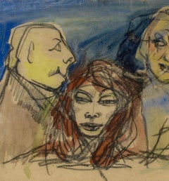 Pittura italiana degli anni '60 firmata, datata e autenticata