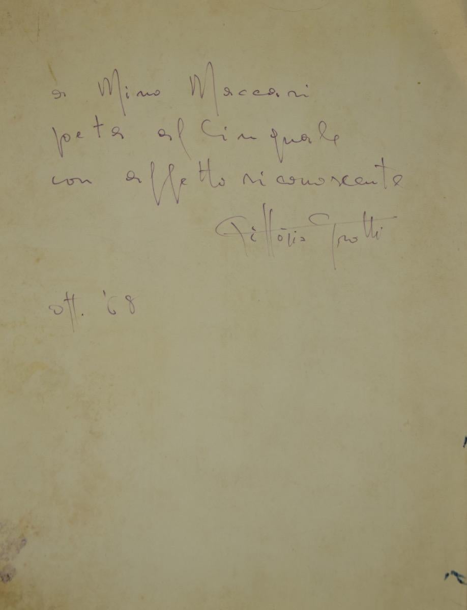 Retrato de Mino Maccari - Foto - 1968 en venta 1