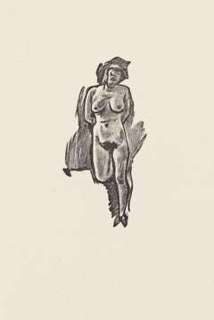 Nudo - Zincografia di Mino Maccari - Anni '70