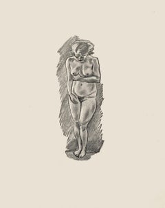 Nudo - Zincografia di Mino Maccari - Anni '70