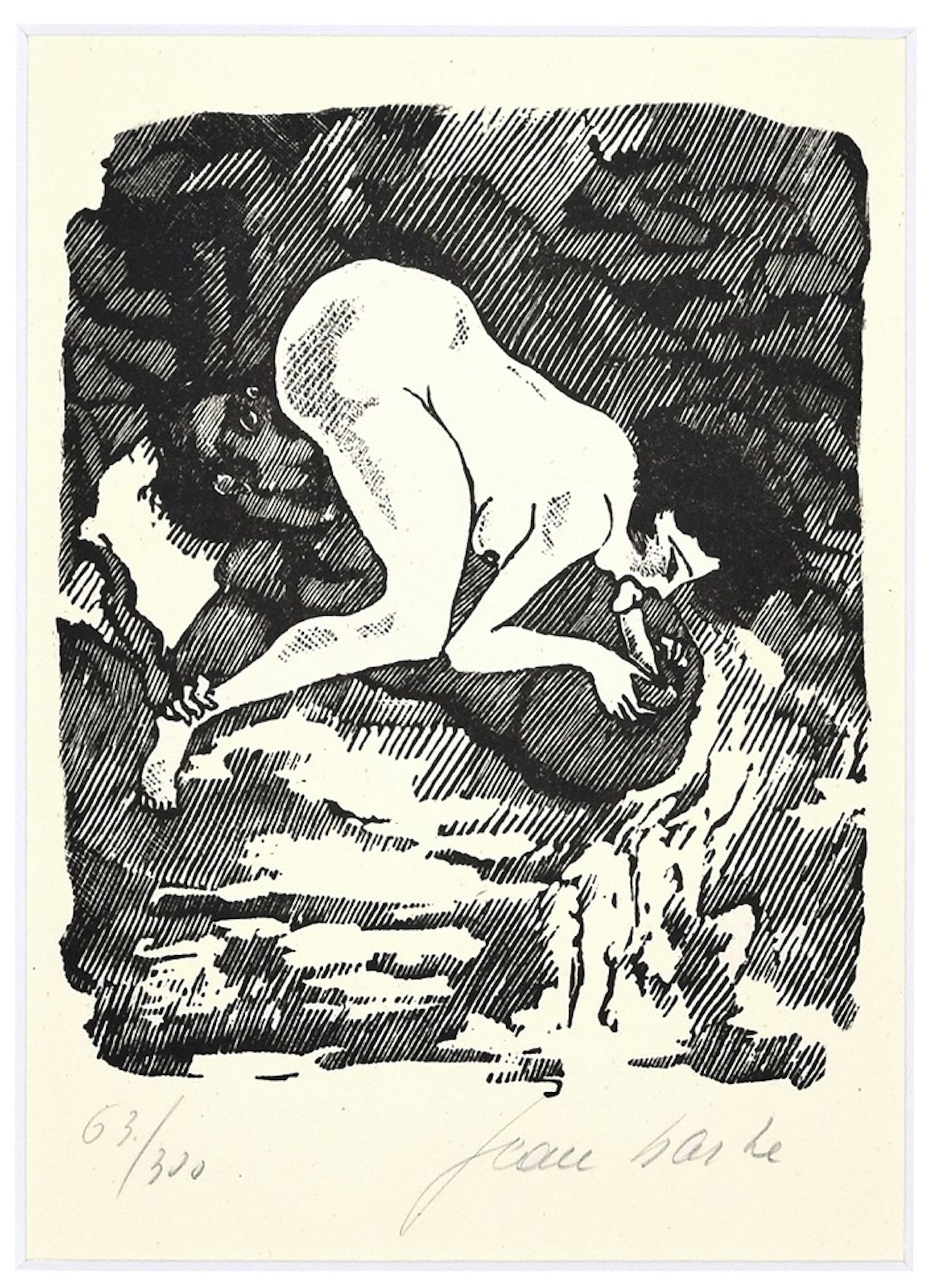Pleasure est une magnifique linogravure en noir et blanc sur papier ivoire, réalisée en 1945 par Mino Maccari.

Signé à la main "Jean Barbe" et numéroté au crayon dans la marge inférieure. Édition de 300 exemplaires.

Une magnifique planche des 16