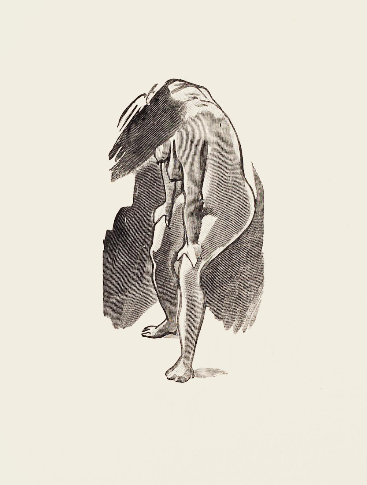 Posing Nude is an original zincography artwork realized by Mino Maccari.

Included a white Passepartout: 49 x 34

The state of preservation is very good.




The artwork represents a nude posing woman, characterized by strong and confident