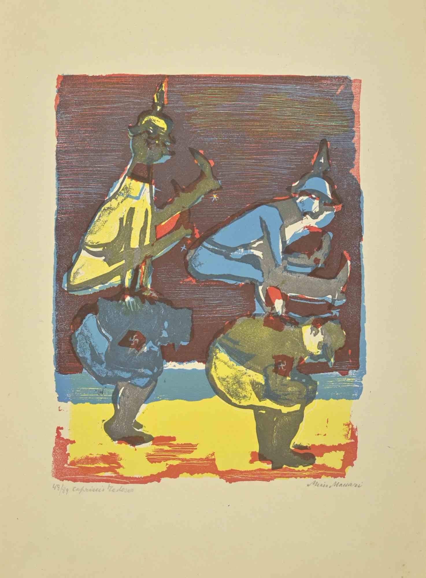 The Game is a Linocut realized by Mino Maccari in the Mid-20th Century.

Hand-signed in the lower right part.

Numbered. Edition,48/89.

Good conditions.

 

Mino Maccari (Siena, 1924-Rome, June 16, 1989) was an Italian writer, painter, engraver and