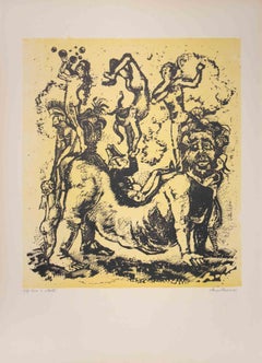 The One and the Many, gravure sur bois de Mino Maccari, 1943