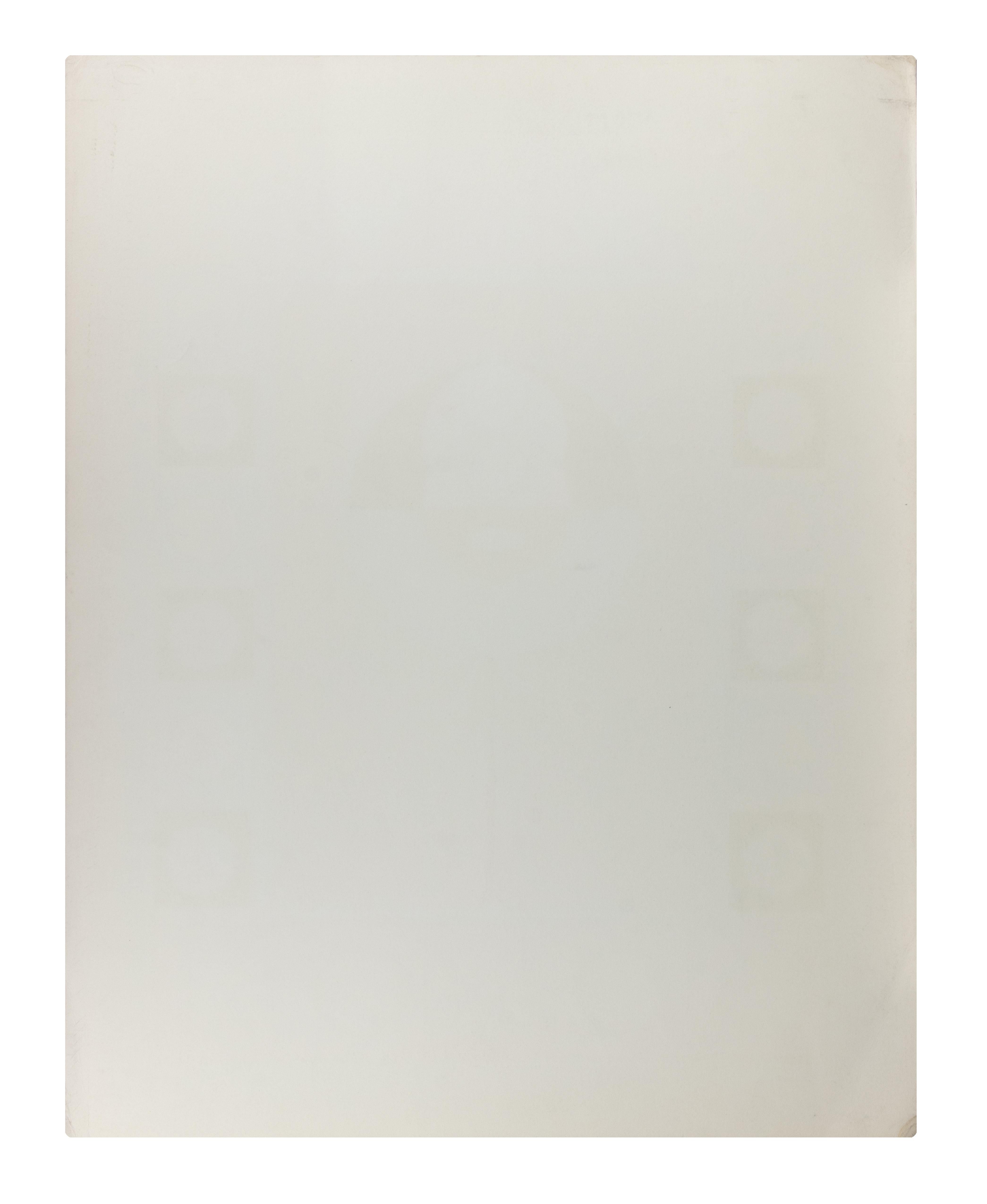 Esoteric Composition -  Screen Print by Mino Meno - 1970s im Angebot 1