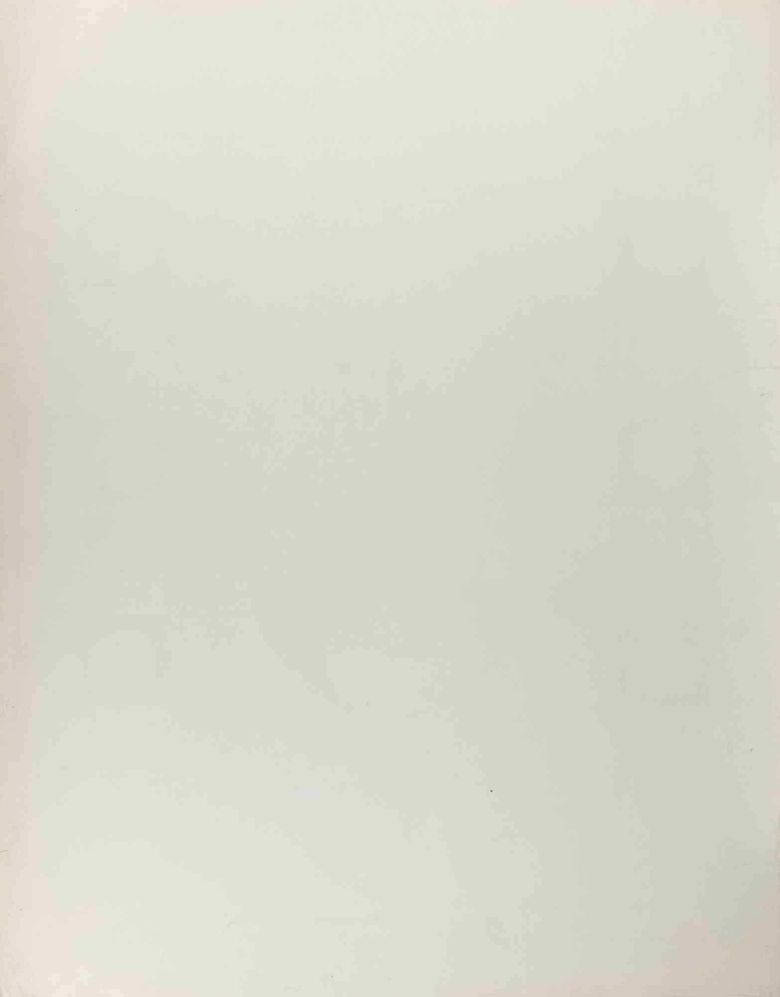 Composición esotérica - Serigrafía de Mino Meno - Años 80 en venta 1