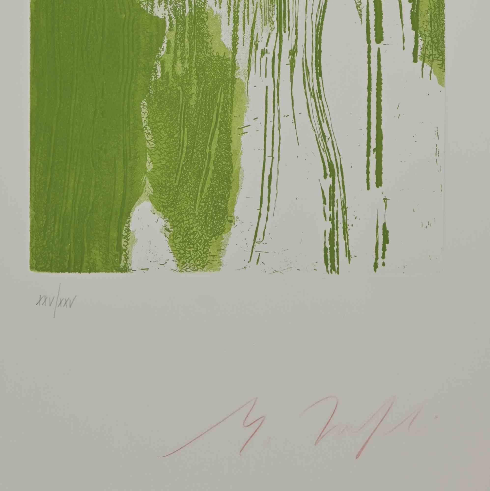 Nach Klimt – Radierung von Mino Trafeli – 1980 im Angebot 2