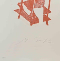 Duchamp - Etching by Mino Trafeli - 1969
