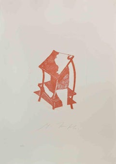 Duchamp - Etching by Mino Trafeli - 1969