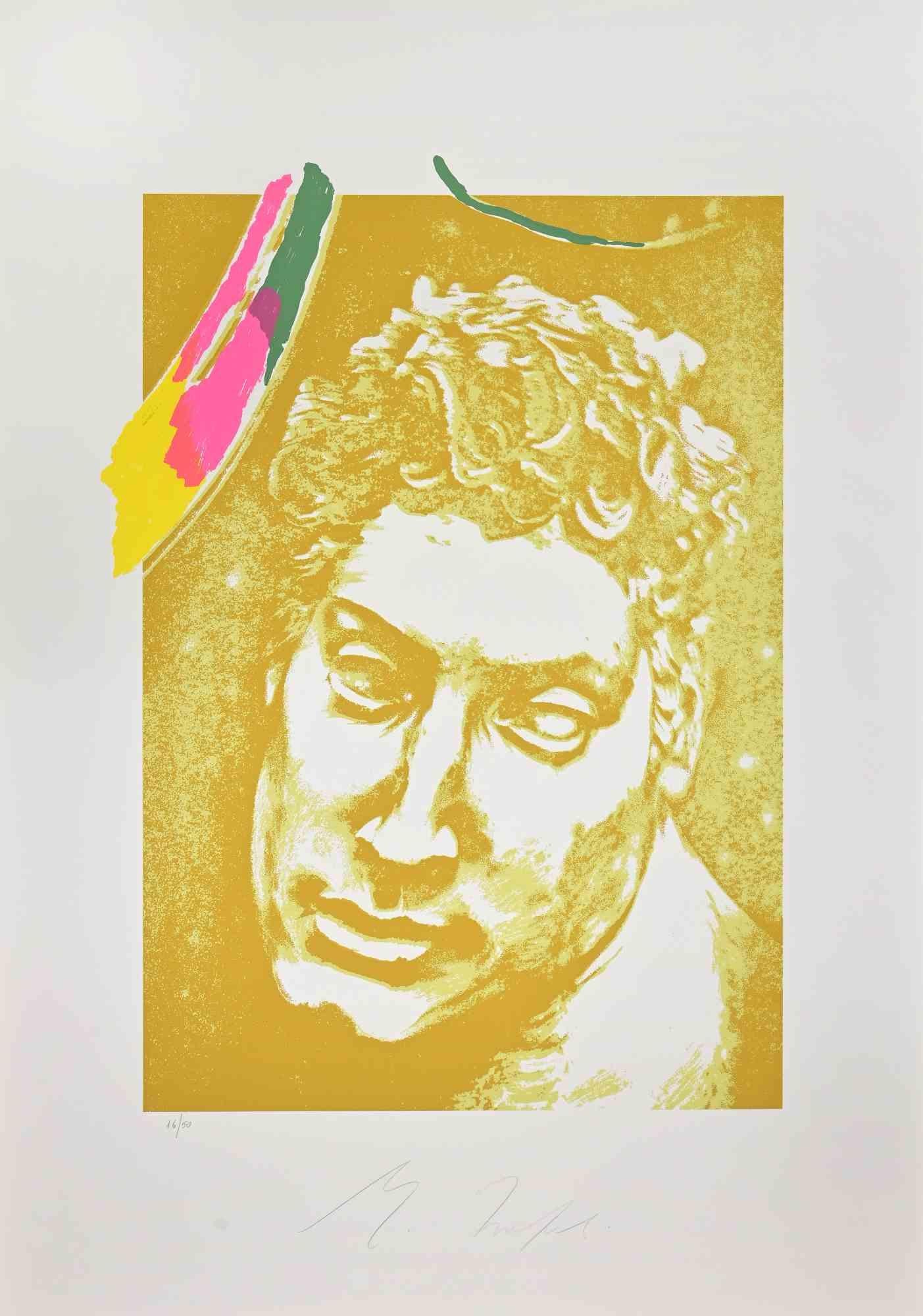Portraits is a Lithograph realized by Mino Trafeli in 1980s. 

Edition 16/50.

Hand signed.

Good conditions.

 

Mino Trafeli (Volterra, December 29, 1922 - Volterra, August 9, 2018) was an Italian sculptor and partisan.

Fundamental to his