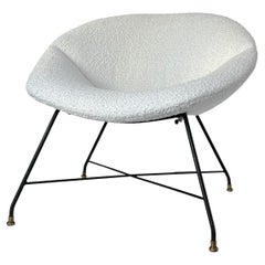 Sessel „Minoletta“, entworfen von Augusto Bozzi für Saporiti. Italien 1950er Jahre