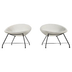 Chaises longues 'Minoletta' par Augusto Bozzi pour Saporiti, années 1950