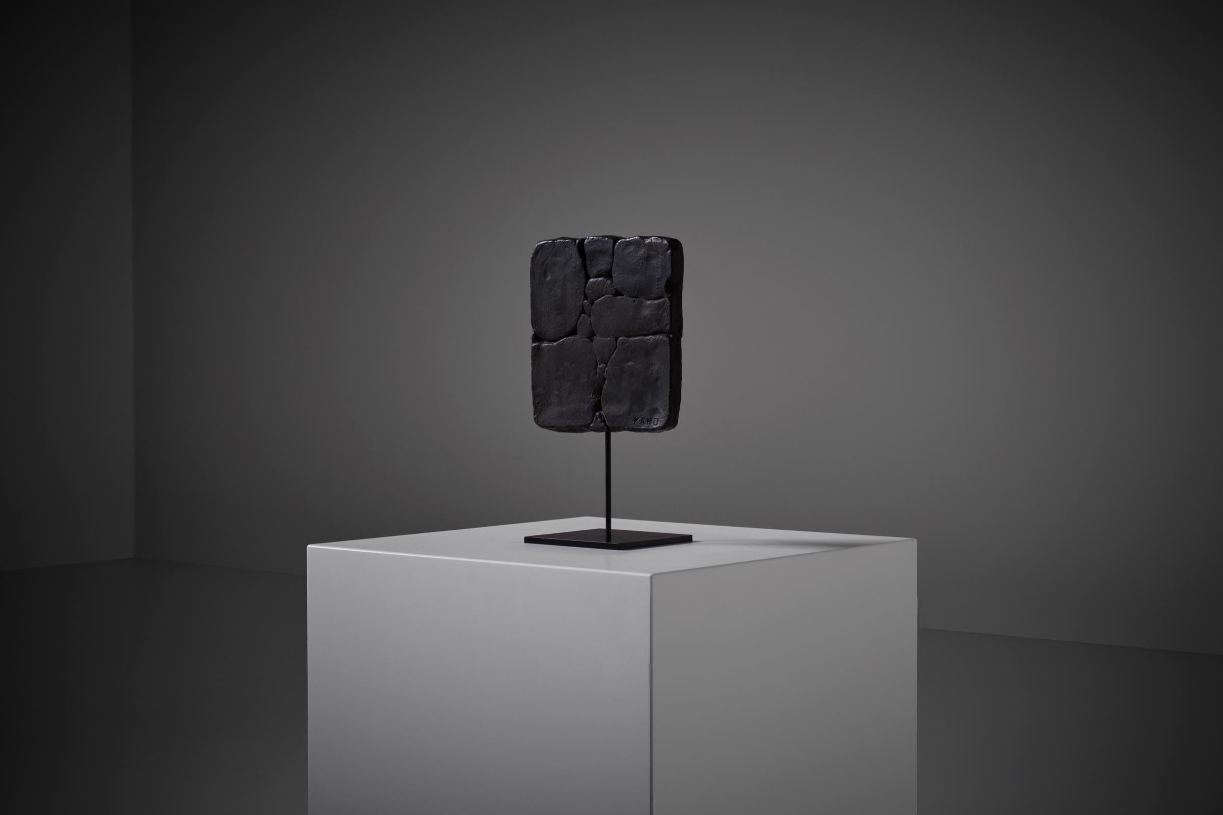 Unknown Minoru Kano Abstract Bronze sculpture, 1960s